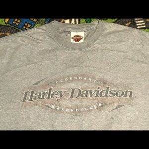 Vtg Chicago Harley Davidson Mens Large Shirt